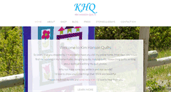 Desktop Screenshot of kimhansonquilts.com